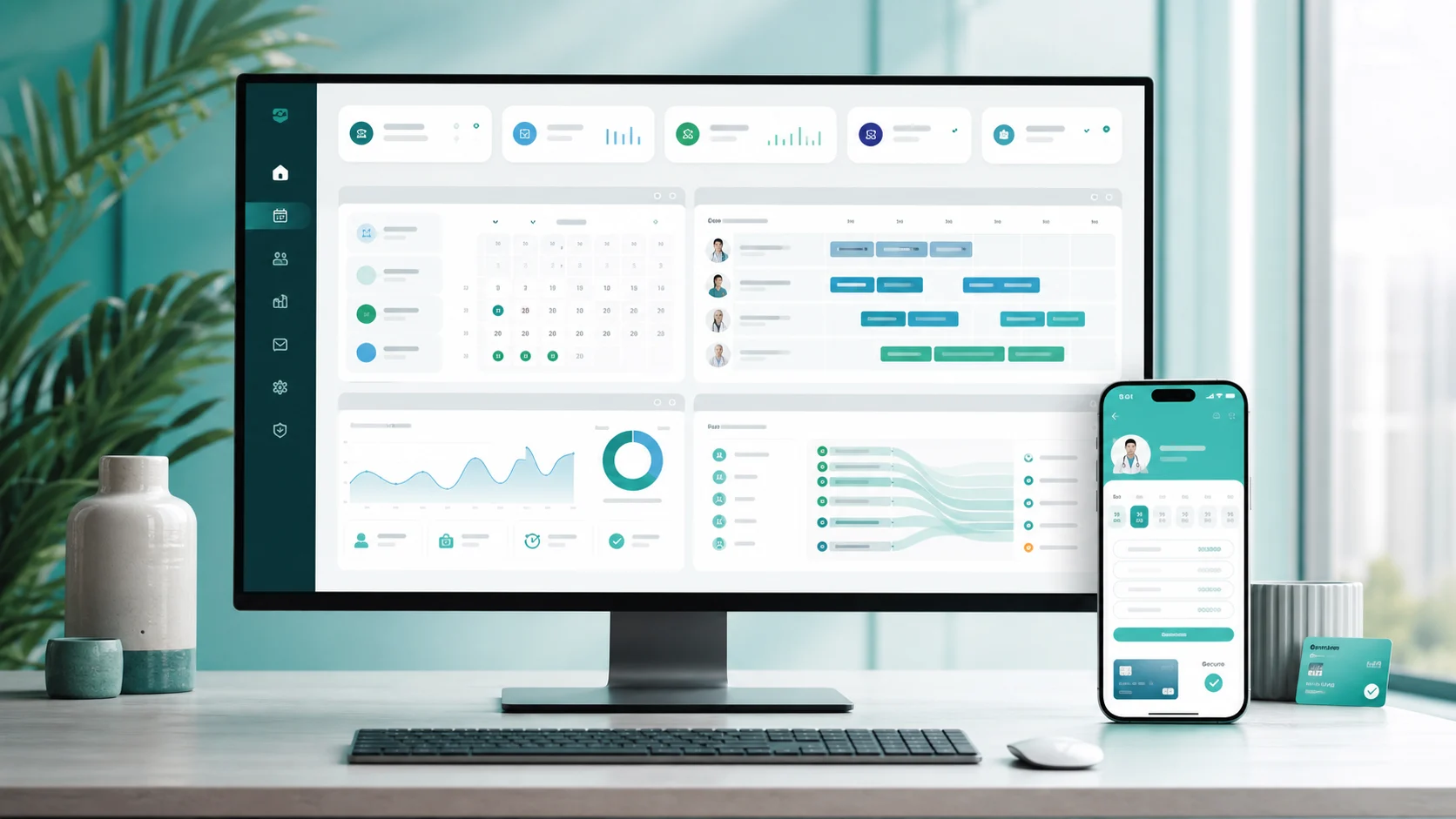 منصة عيادات نور لإدارة الحجوزات وجداول الأطباء وتحليلات الفروع